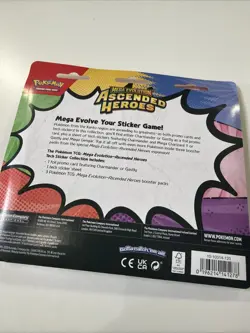 New - Pokemon Ascended Heroes Tech Sticker Collection Charmander -Free Shipping - Image 2