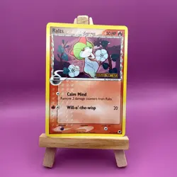 Ralts 61/101 EX Dragon Frontiers Stamped Reverse Holo Pokemon Card NM - Image 1