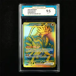 TQG 9.5 MINT+ 2024 Pokemon ENG Koraidon ex 245/091 UR - Image 1