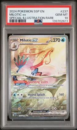 2024 Pokemon Surging Sparks Milotic EX #237/191 PSA 10 - Image 1