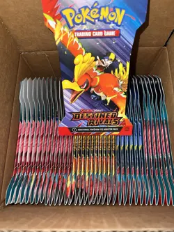 Destined Rigaks POKEMON Sleeves Booster Packs Lot Of 36 New/Factory Sealed Lot B - Image 1