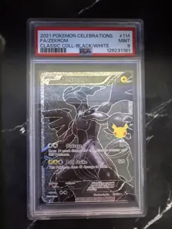 Zekrom Celebrations Classic Collection Full Art 2021 Pokemon TCG PSA 9 - Image 1