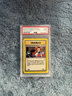 PSA 9 Rocket's Sneak Attack #72 1st Edition Team Rocket 2000 Pokemon MINT - Image 1