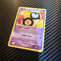 Unown 66/130 Pokemon TCG Pokemon Card (MYREF#7) - Image 1