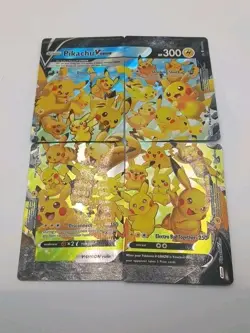 Pikachu V Union Black Star Promo Set NM SWSH139 140 141 142 Pokemon - Image 1