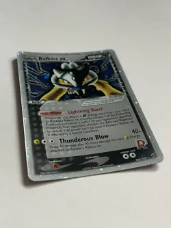 ✨Secret Rare Holo✨Rocket's Raikou EX 108/107 Pokemon Ex Deoxys NM. Pokemon TCG. - Image 5