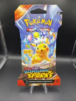 Pokemon Scarlet & Violet Surging Sparks Sleeved Booster Pack – Sealed 820650853258 - Image 1