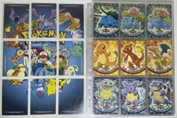 90/90 Pokemon Topps Series 1 complete Blue logo Set Cards 1999 vintage rare - Image 2
