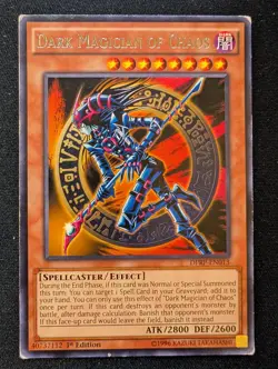 Yugioh Dark Magician of Chaos DPRP-EN013 Rare - Lightly Played - Image 1