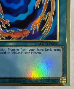 YuGiOh Polymerization MAGO-EN044 Gold Rare 1st Edition NM - Image 4