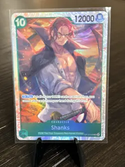 ONE PIECE - SHANKS - OP13-028 - SUPER RARE - ENGLISH - OP13 - NEW - Image 1