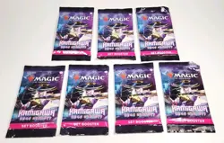 7x Kamigawa Neon Dynasty Set Booster Pack Magic The Gathering New Sealed NIP 195166104973 - Image 2