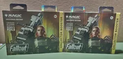 2x Fallout Omega Collector Booster Magic the Gathering MTGFactory Sealed - Image 1