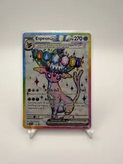 Umbreon 176 & Espeon 175 Promo Cards Prismatic Evolutions NM PROMO - Image 1