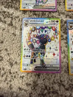 Umbreon 176 & Espeon 175 Promo Cards Prismatic Evolutions NM - 3 - Image 5