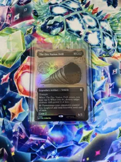 MTG Avatar: The Fire Nation Drill (Borderless Foil) - The Last Airbender - R0321 - Image 1