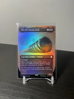 The Fire Nation Drill (Borderless - Foil) MTG: Avatar The Last Airbender - R 321 - Image 1
