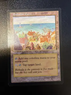 1x Rishadan Port MTG Magic the Gathering Mercadian Masques MP - Image 1