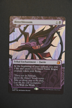 Bitterblossom - Wilds of Eldraine, Enchanting Tales - NM great condition - MTG - Image 1