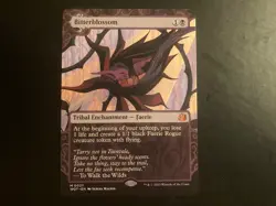 MTG Bitterblossom NM M 0027 Wilds of Eldraine: Enchanting Tales - Image 1