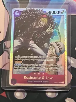 Rosinate & Law EB04-038 SR | One Piece Card Game | The Azure Sea’s Seven | NM - Image 1
