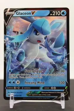 Glaceon V - SWSH196 Holo - Pokemon SWSH: Sword & Shield Promo Cards (1) - Image 1