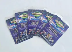 Digimon The Movie Ultimate Sweepstakes Promo Cards Toys R Us 2000 Sealed Lot 5 - Image 2