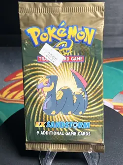 EX Sandstorm Booster Pack (9 Cards) Pokemon 2003 New Sealed P1 - Image 1