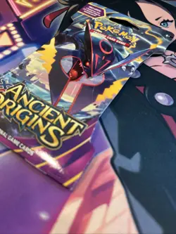Pokemon Trading Card Game XY-Ancient Origins Sleeved Booster Pack Rayquaza Art! - Image 4