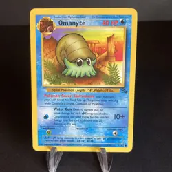 OMANYTE - 52/62 - Fossil - Pokemon Card - LP - Image 1