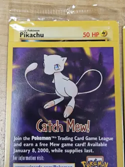 Pokemon First Movie Lot of 3 Promo Cards Dragonite Pikachu Electabuzz SEALED - Image 2