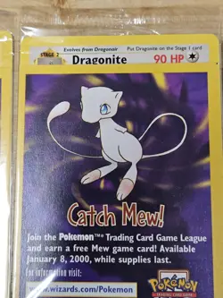 Pokemon First Movie Lot of 3 Promo Cards Dragonite Pikachu Electabuzz SEALED - Image 3