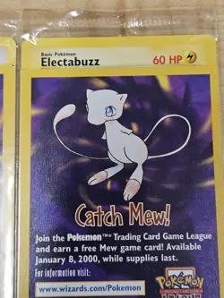Pokemon First Movie Lot of 3 Promo Cards Dragonite Pikachu Electabuzz SEALED - Image 4