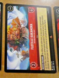 LORCANA TRADING CARD GAME DISNEY CHAPITRE 6 CARTE Flotille Kakamora 135/204 FR M - Image 1