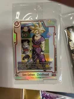 Dragon Ball card Ultimate Battle Winner Promo Card SB02-007 UC⭐ Son Gohan Youth - Image 1