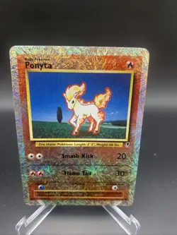 Pokemon Ponyta Reverse Holo Legendary Collection Card 87/110 MP Condition - Image 1