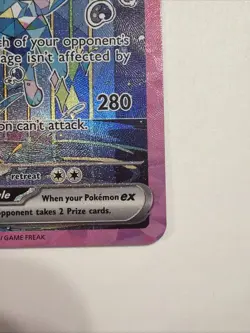 Pokemon TCG Vaporeon EX Prismatic Evolutions Special Illustration Card 149/131 - Image 4