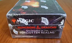 Magic the Gathering Draft Booster Box Adventures in The Forgotten Realms Sealed 630509981151 - Image 3