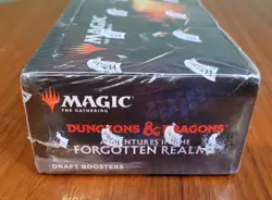 Magic the Gathering Draft Booster Box Adventures in The Forgotten Realms Sealed 630509981151 - Image 4