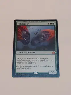 Mint/Near-Mint, English - 1 x MTG Polyraptor Rivals of Ixalan - Image 1