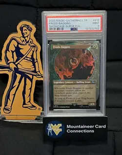 FRODO BAGGINS MTG Lord of the Rings Showcase SURGE FOIL #812 - PSA 9 - Image 1