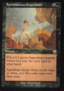 Spontaneous Generation - Mercadian Masques: #274, Magic: The Gathering Nm R131 - Image 1