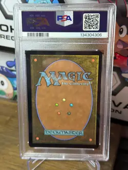 2025 MAGIC: THE GATHERING MARVEL'S SPIDER-MAN: SOURCE MAT INFERNAL GRASP PSA 10 - Image 2