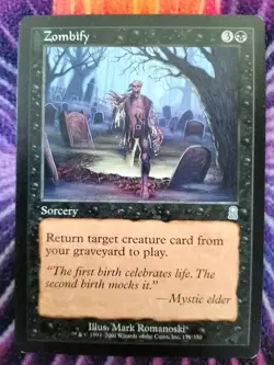 MTG Magic the Gathering - Zombify - Image 1