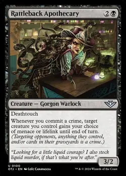 [MTG] Rattleback Apothecary (0100) (OTJ) LP-HP - Image 1
