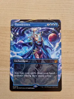 Omniscience Enchanting Tales WOT Anime Borderless 0070 NM MTG - Image 1
