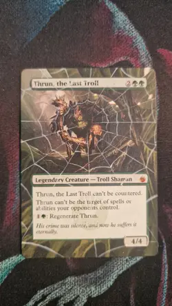 Thrun, the Last Troll ~ Mirrodin Besieged - Altered By Artist - Image 1