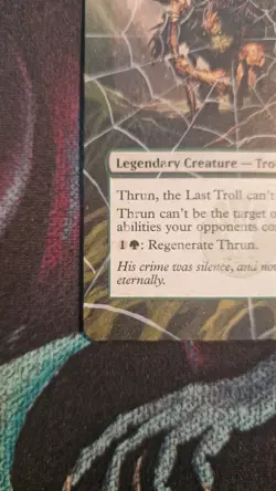 Thrun, the Last Troll ~ Mirrodin Besieged - Altered By Artist - Image 5