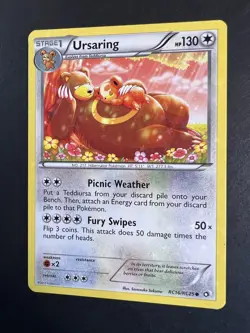 Ursaring RC16/RC25 Radiant Collection Legendary Treasures Pokemon Card NM Holo - Image 1