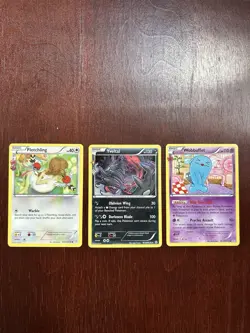 Pokemon Radiant Collection Lot of 3 Generations: Yveltal, Fletchling, Wobbuffet - Image 1
